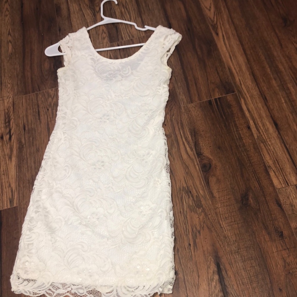 White dress